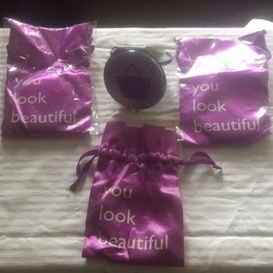 Compact Double Sided Mirrors.